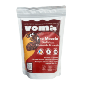 MEZCLA GALLETA CHOCO BROWNIE VOMA 390GR